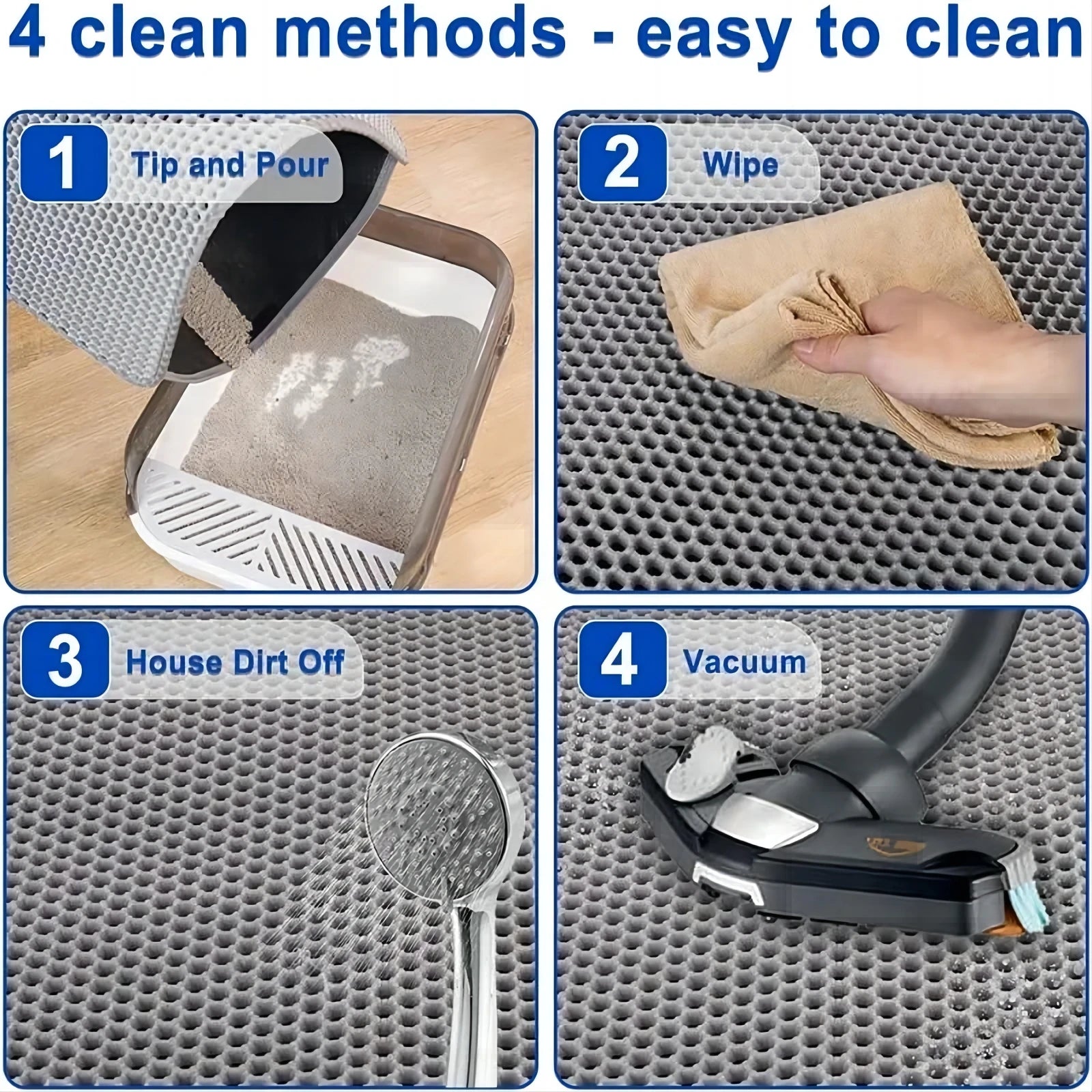 Tapis de litière pour chat