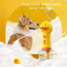 Machine à bulles pour le bain des animaux