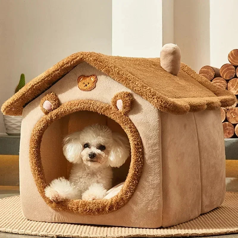 Maison Pliante pour Chien | Abri Confortable PawFrance