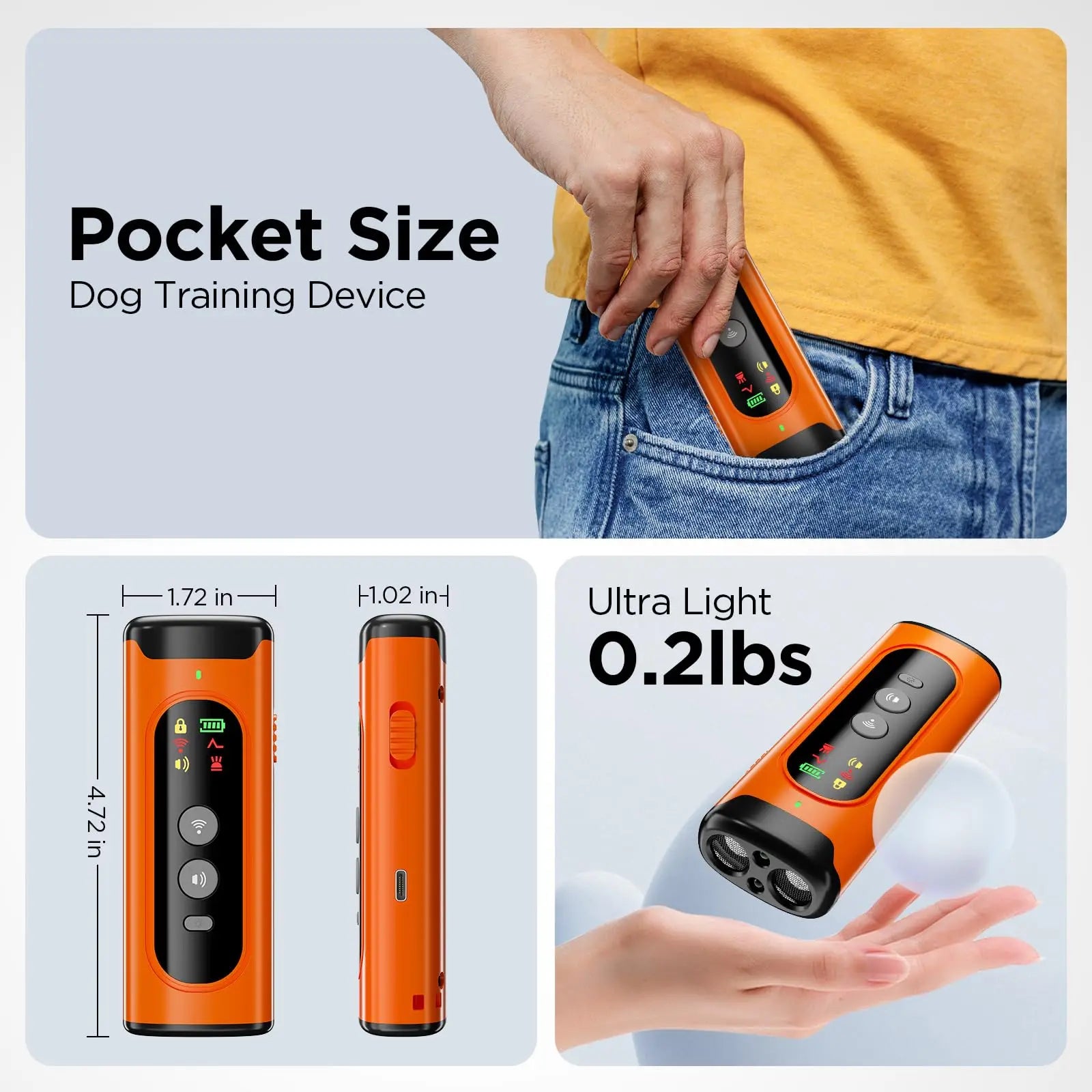 Répulsif à ultrasons pour chiens