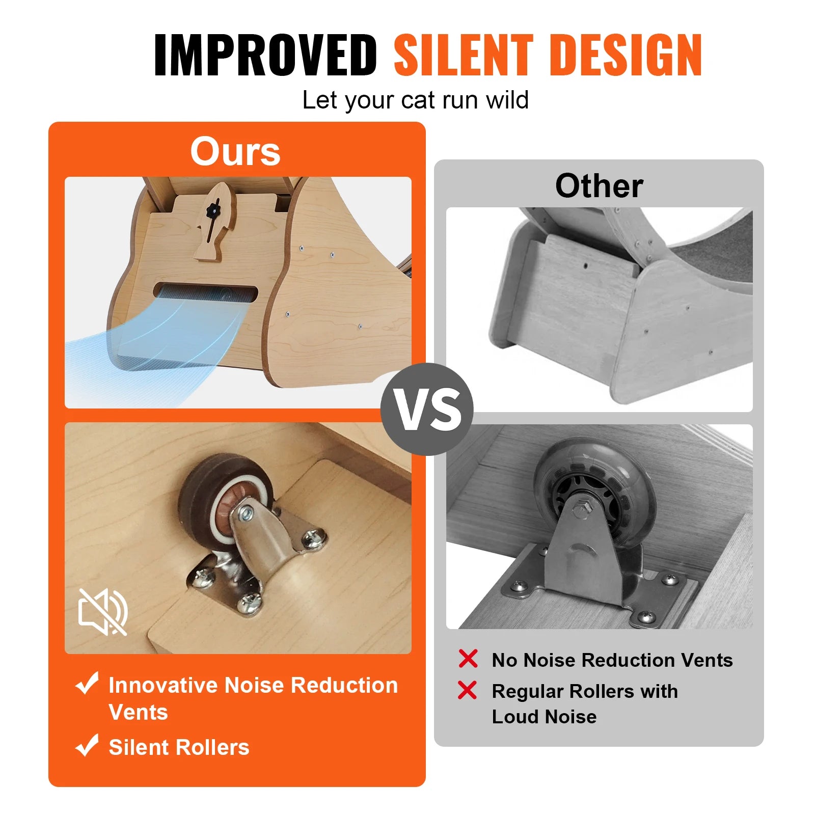 Large Cat Treadmill Wheel  Toy