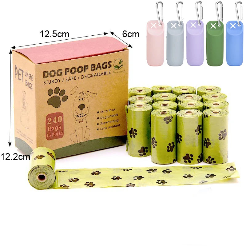 Sac à déjections canines portable