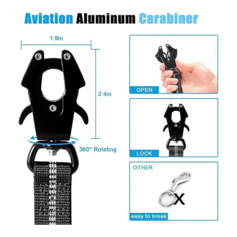 Shock Absorbing Pet Leashes