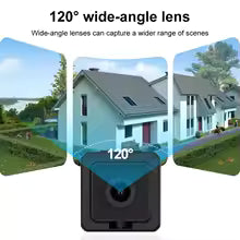 Caméra HD pour collier animaux réglable