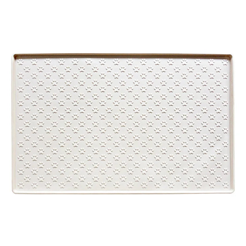 Tapis en silicone pour chien pour boire et manger