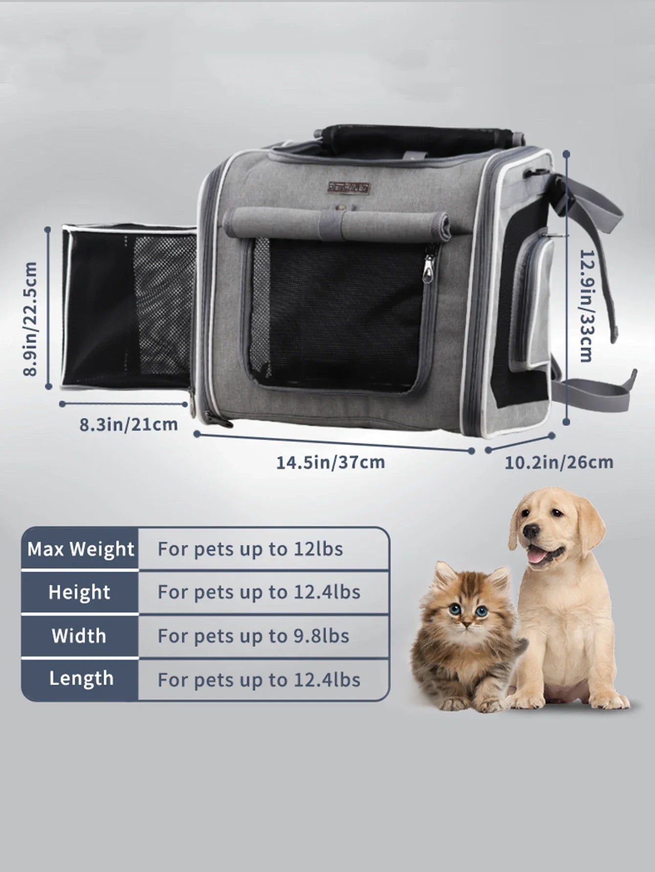 Panier à vélo pour animaux