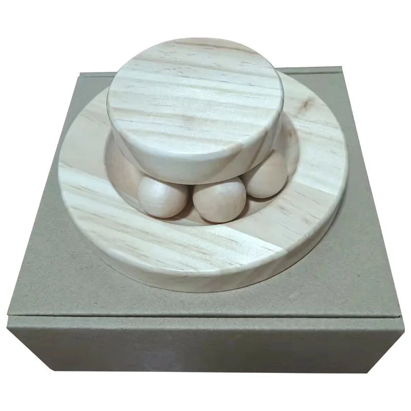 Jouet en bois à 2/3 niveaux pour chat