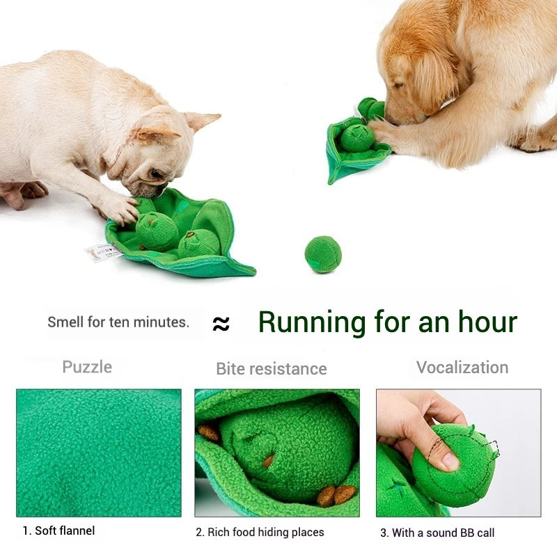 Jouet peluche chien interactif – PawFrance