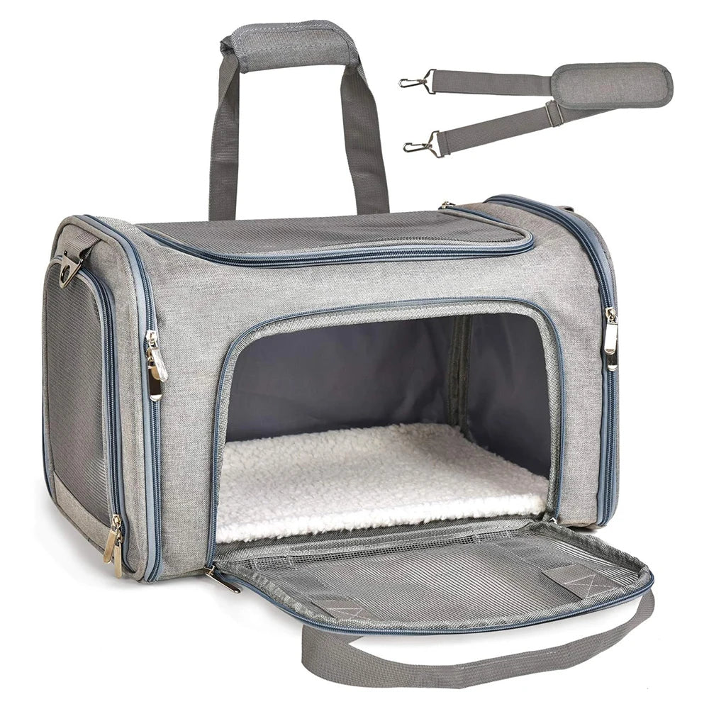 Sac de transport pliable pour chiot