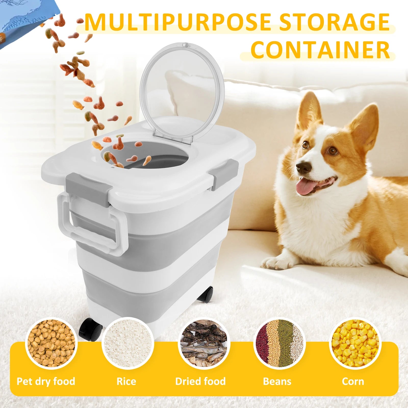 Contenant pour aliments pour animaux