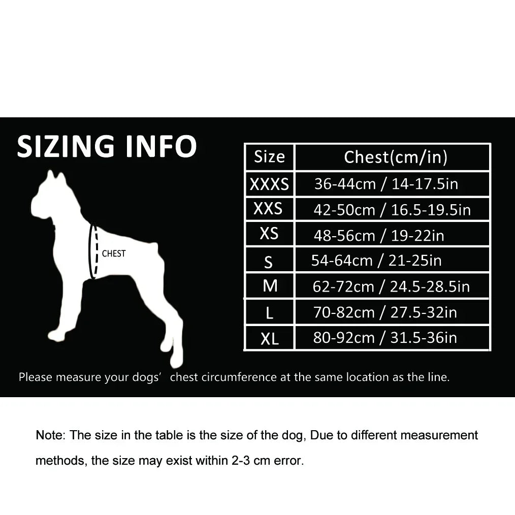 Harnais pour chien en nylon souple, avec support pour chien.