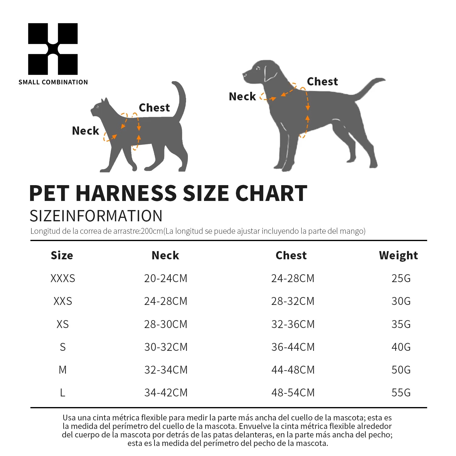 Harnais réfléchissant réglable pour chien