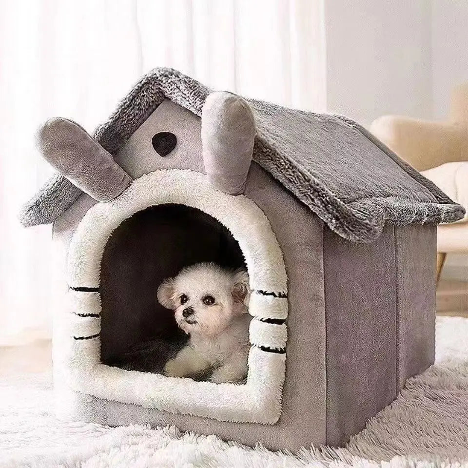Lit Chien Maison Confort | PawFrance Premium