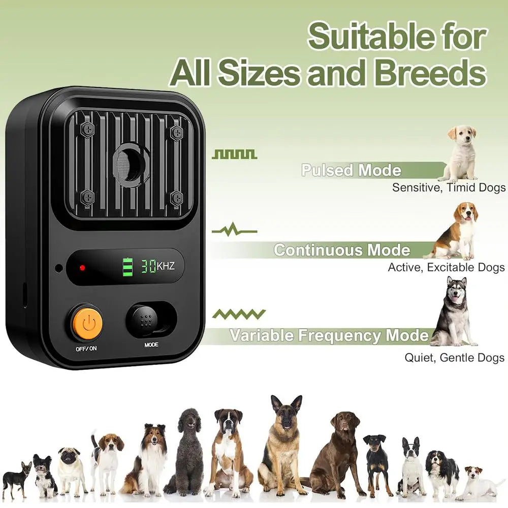 Dispositifs anti-aboiements pour chiens automatiques