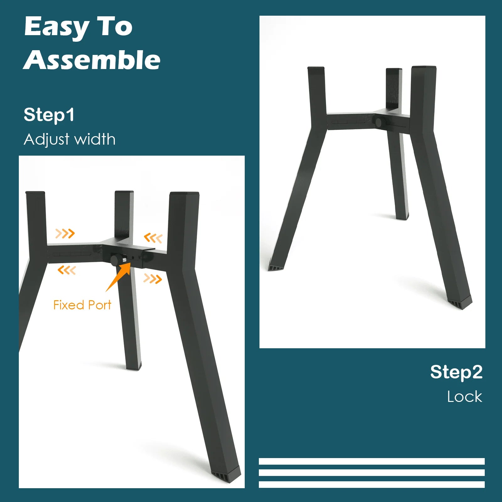 Support réglable en métal pour gamelle pour chien