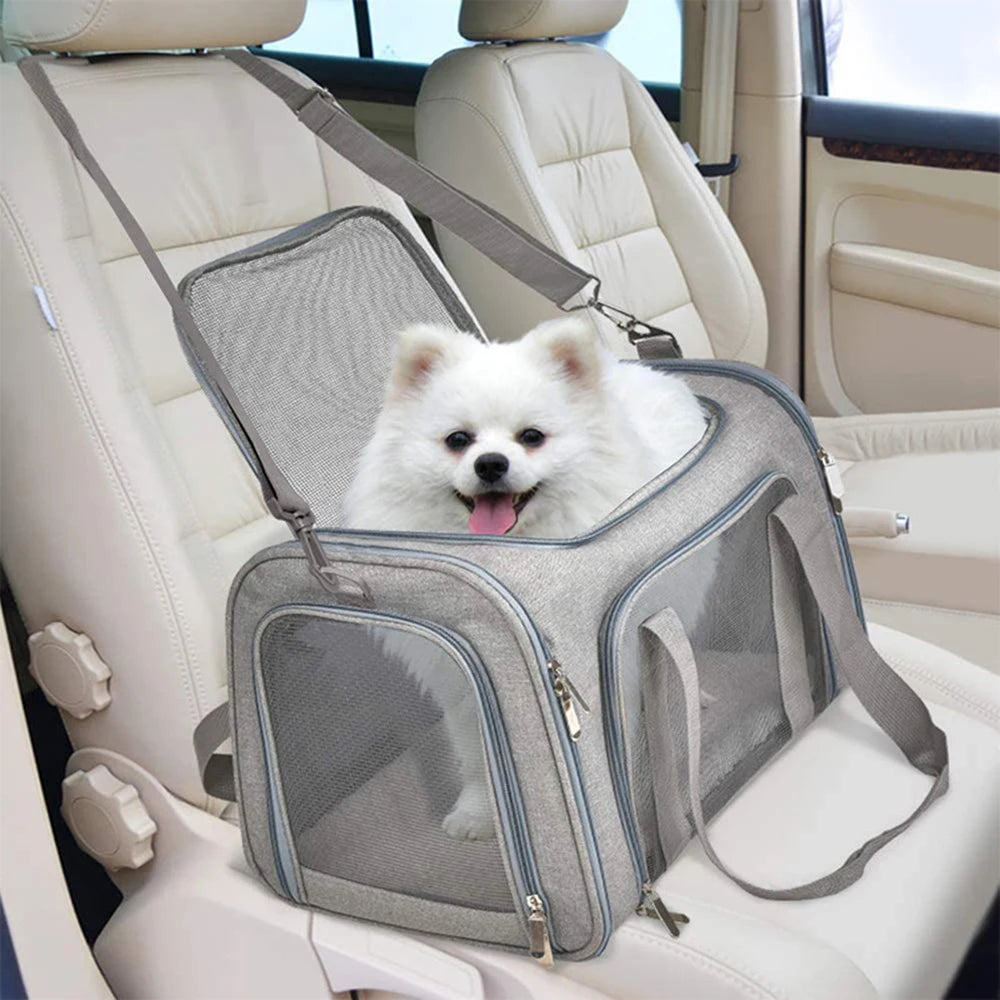 Sac de transport pliable pour chiot