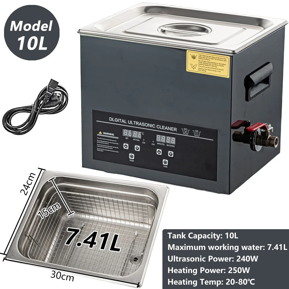 Machine de nettoyage ultrasonique numérique
