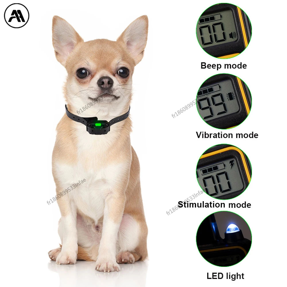Collier de dressage à distance pour chien