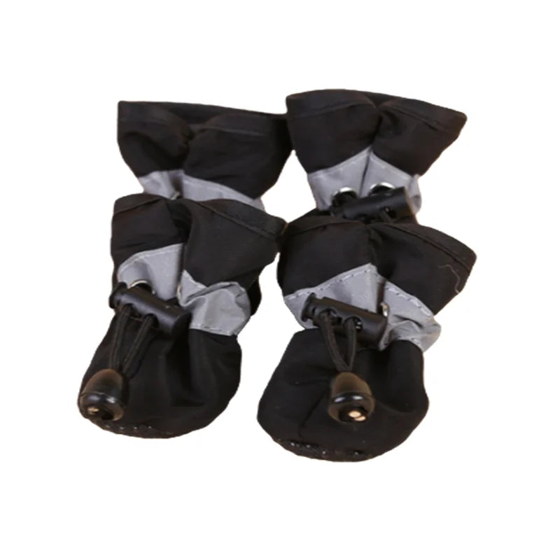Chaussures chien imperméables 4pcs