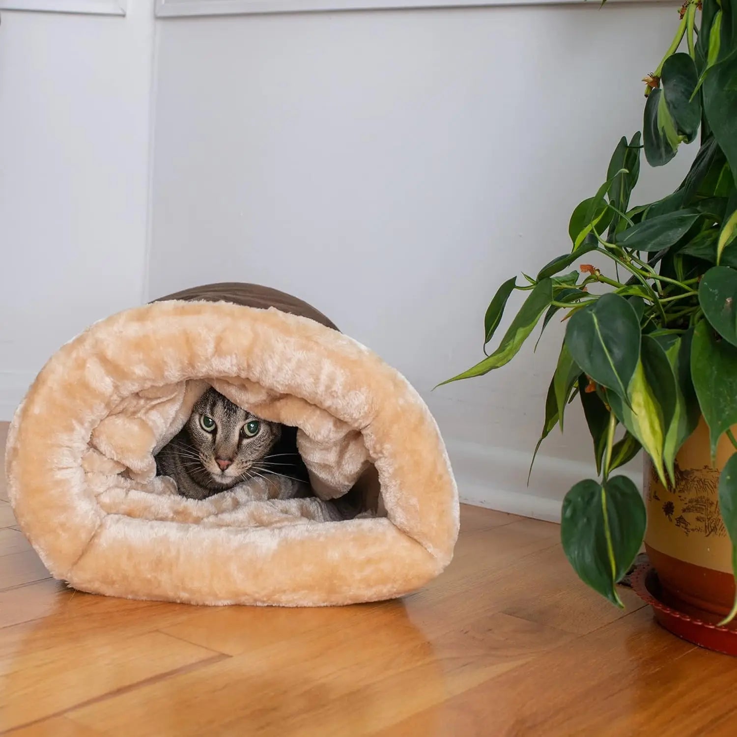 Sac de couchage chat doux & confortable – PawFrance