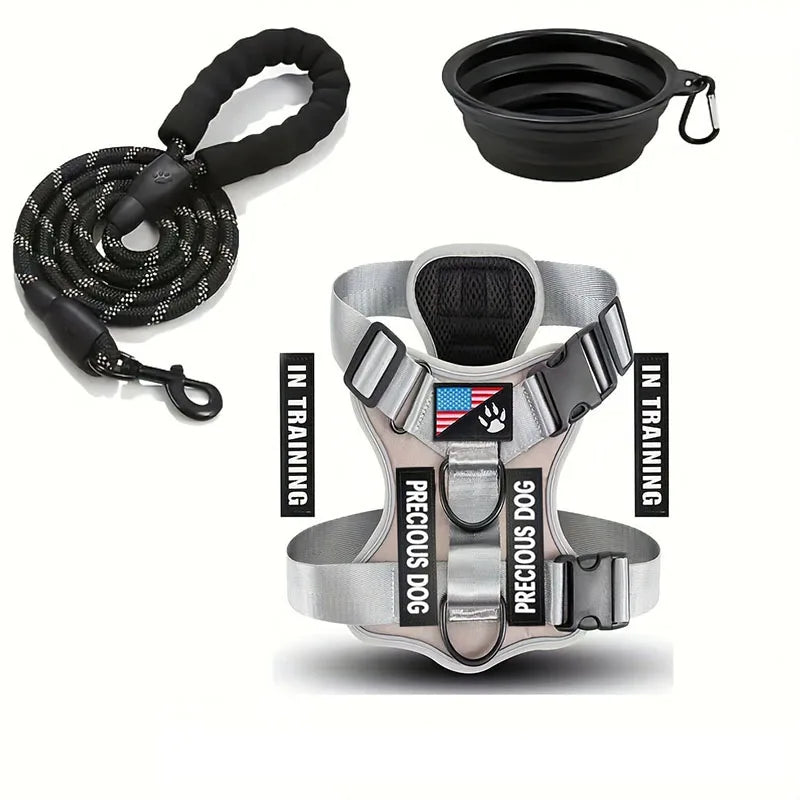 Harnais souple Oxford pour animaux de compagnie