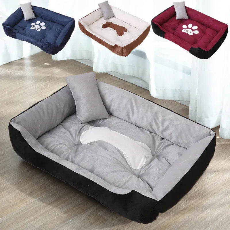 Lit pour Chien Confortable | PawFrance Fleece Bed