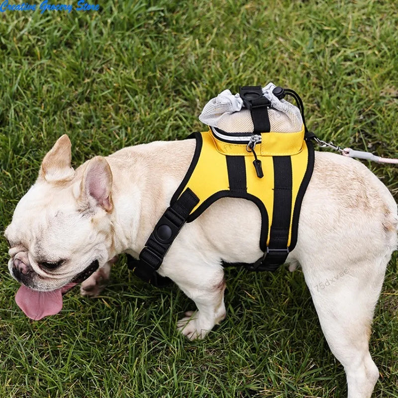 Sangle de poitrine et de dos pour animaux de compagnie