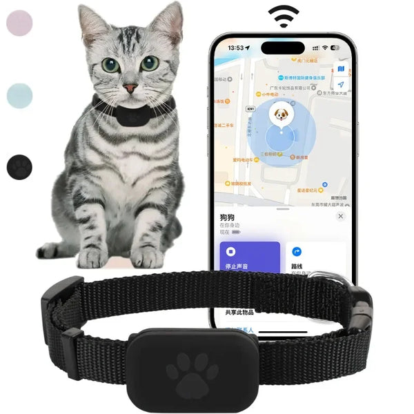 Traceur GPS Bluetooth pour animaux de compagnie