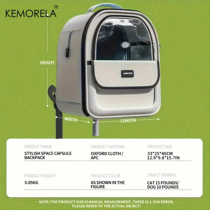 Sac à dos classique pour animaux de compagnie