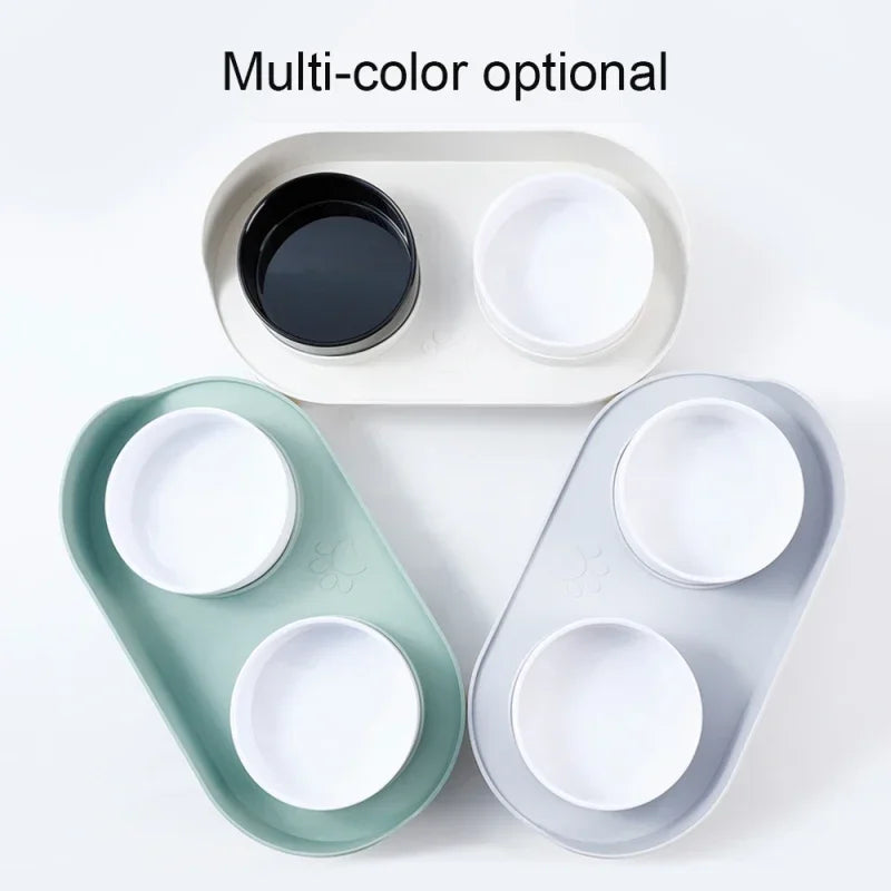 Gamelles doubles pour chat