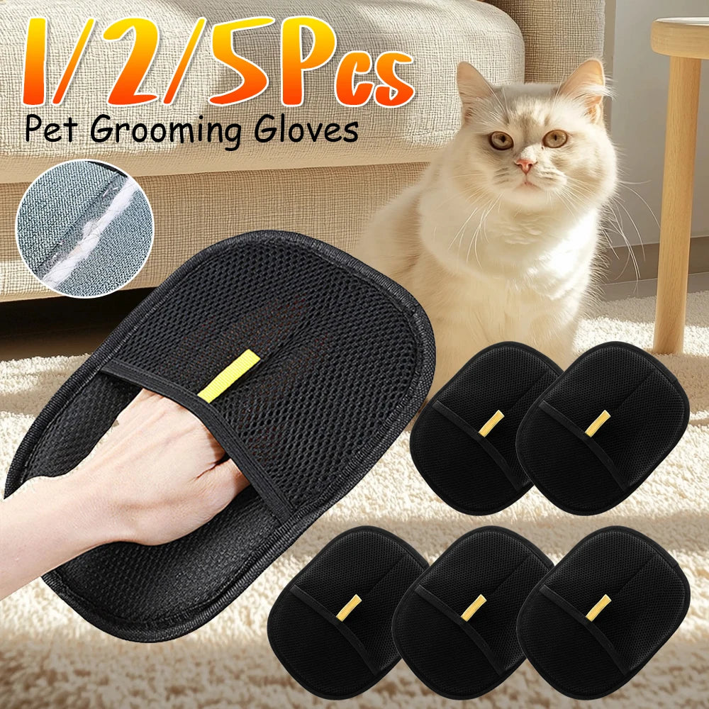 Gants anti-poils d'animaux