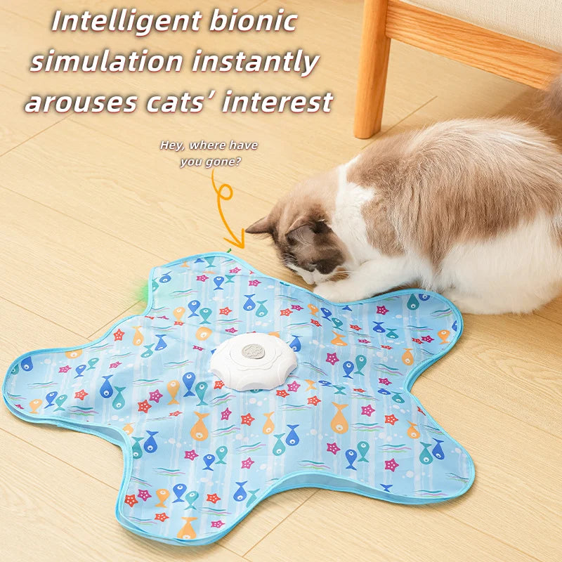 Jouet interactif pour chat avec souris