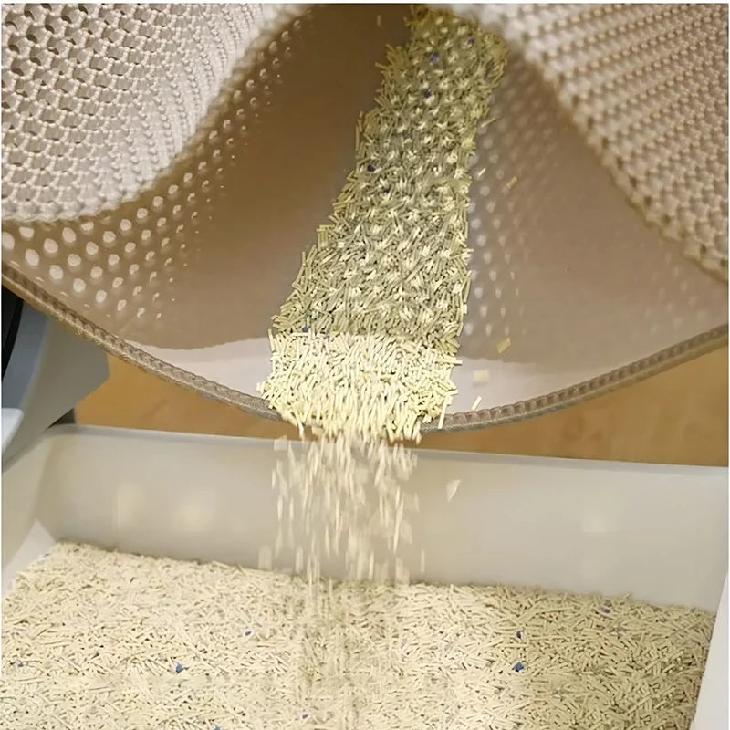 Tapis de litière pour chat