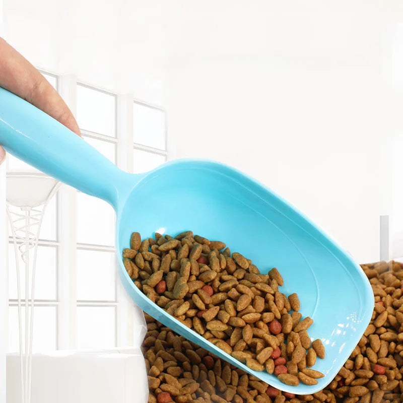 Cuillère en plastique pour nourriture pour chien et chat