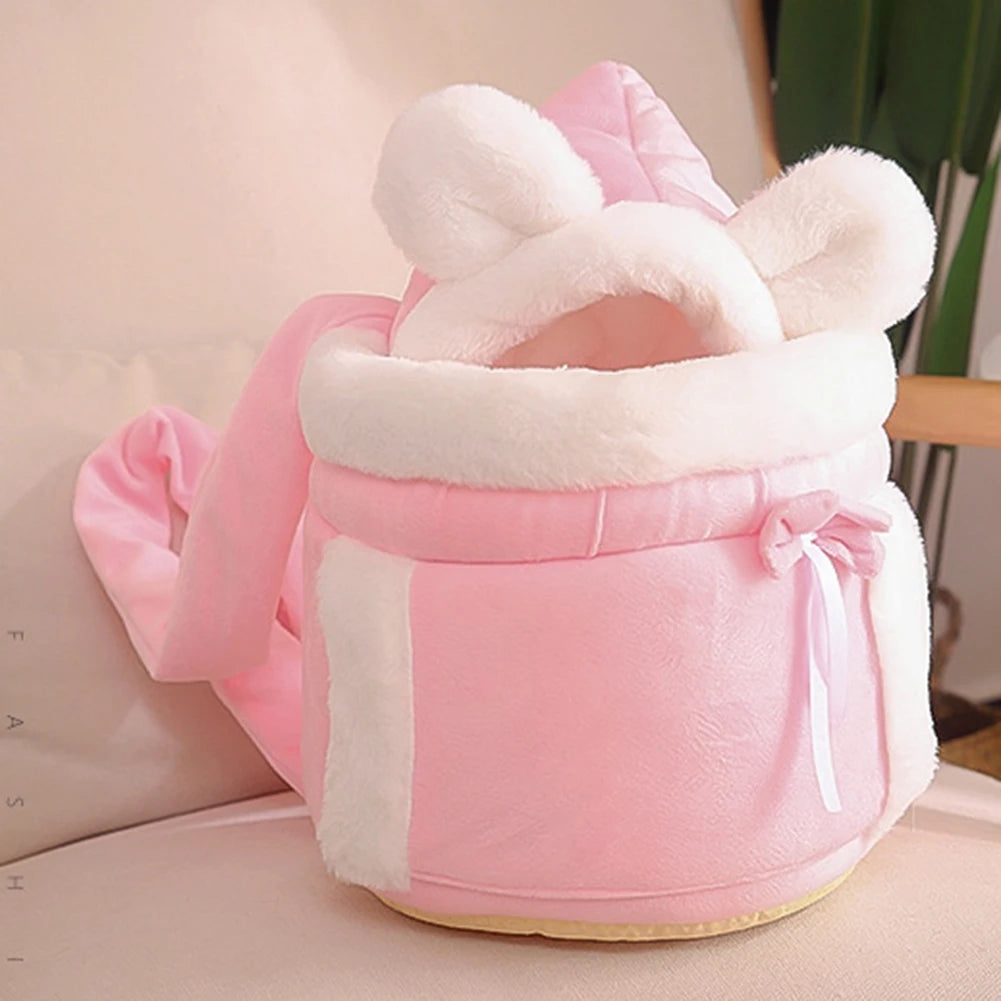 Sac à dos d'hiver chaud pour chat
