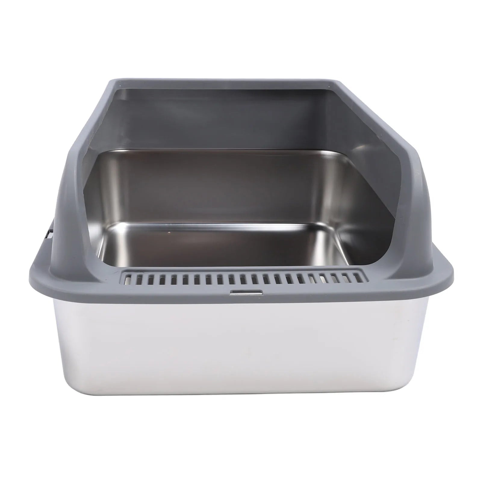 Bac à litière en acier inoxydable