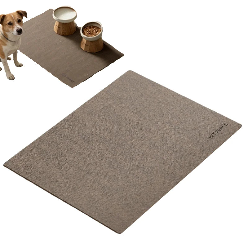 Tapis imperméable pour nourriture pour animaux