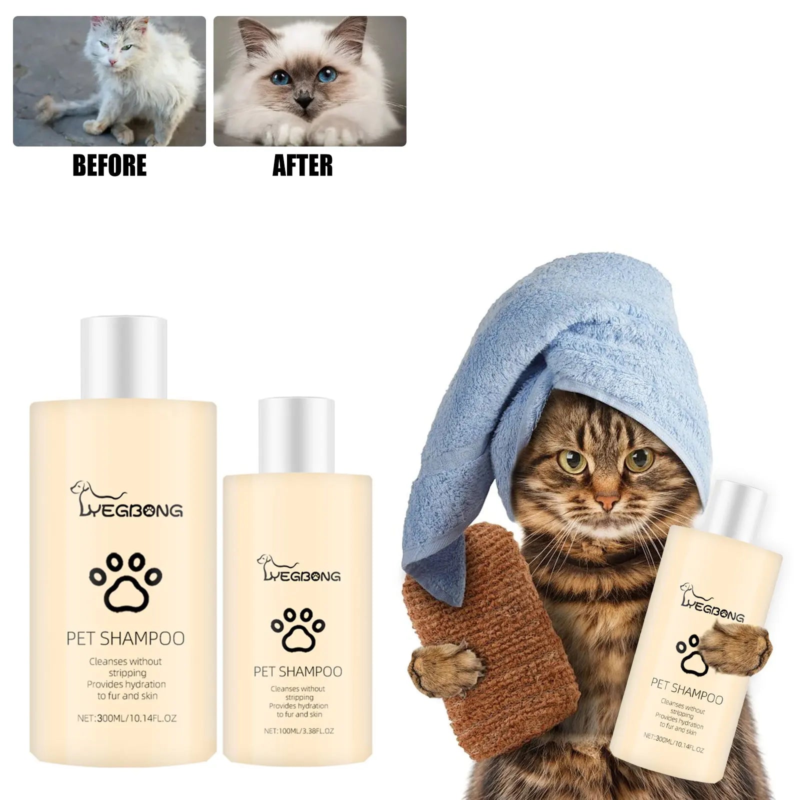 Shampoing hydratant pour chiots