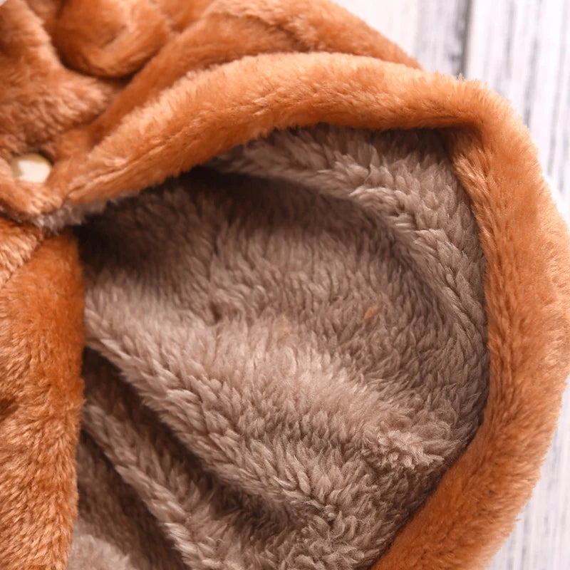 Manteau chaud en polaire pour chien