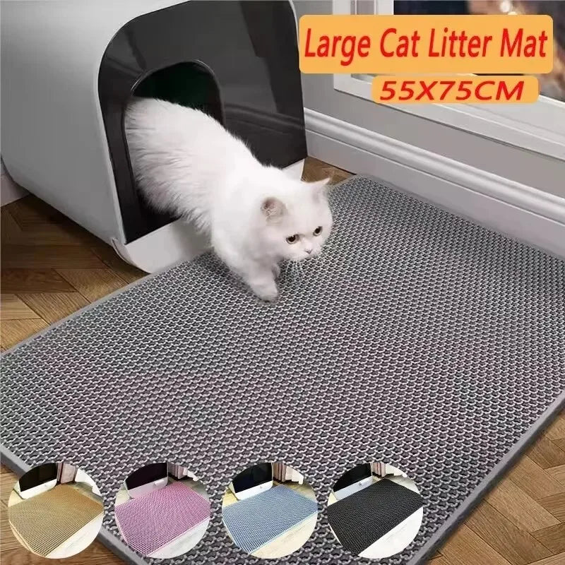 Tapis de litière pour chat