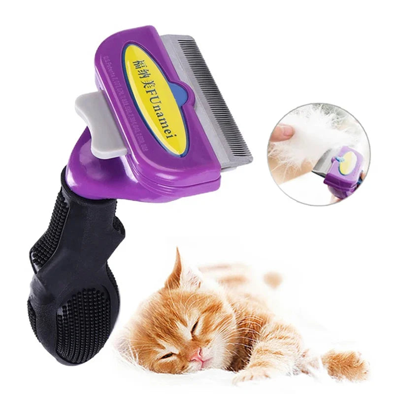 Peigne Anti‑Poils pour Chat – Toilettage Efficace