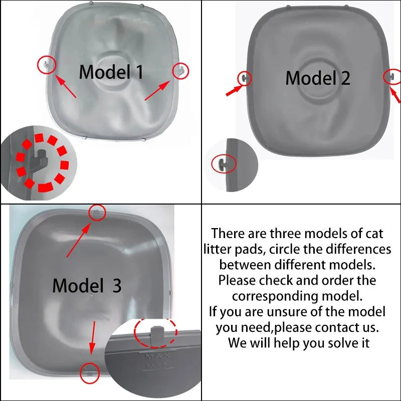Boîte d'accessoires pour litière automatique pour chat