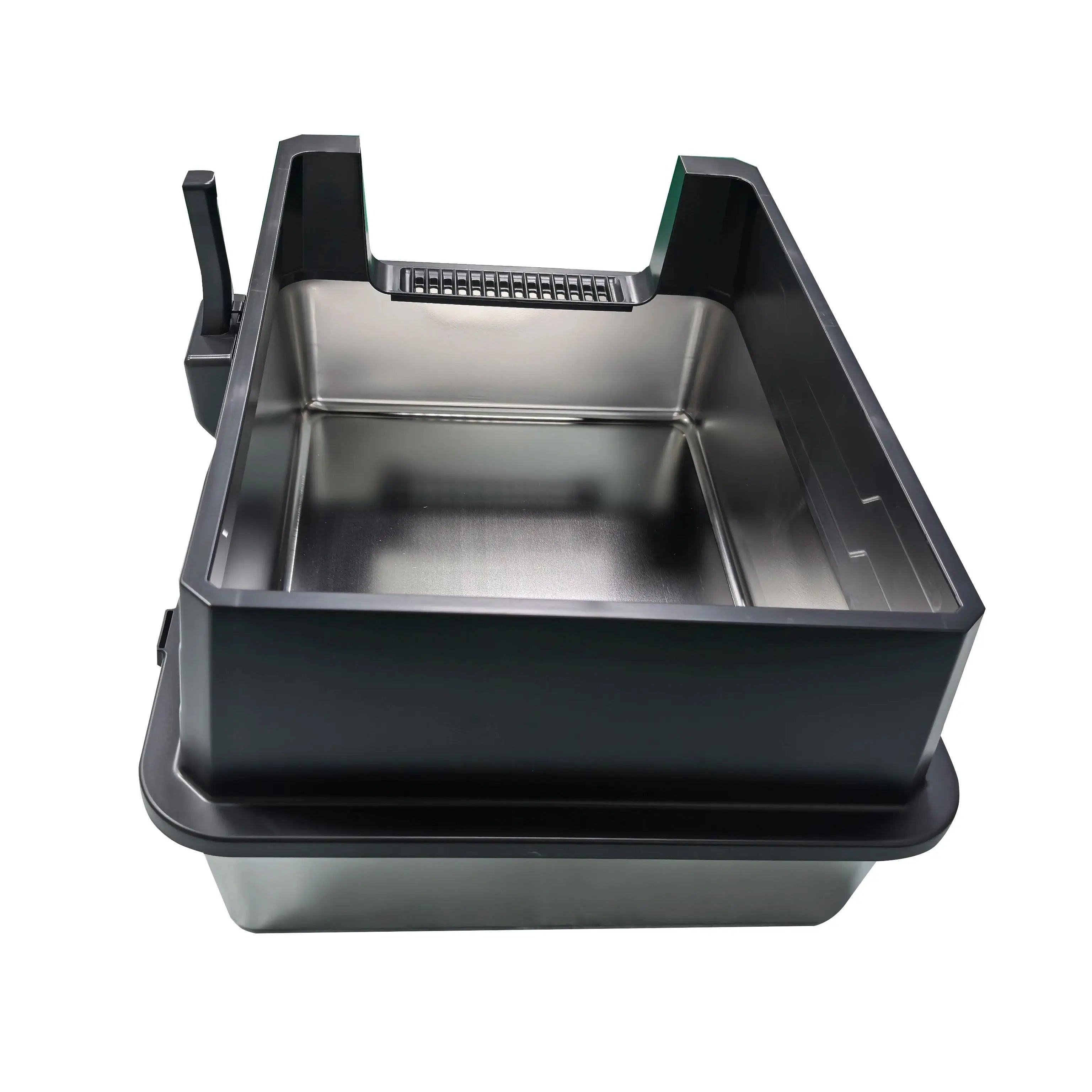 Bac à litière en métal inoxydable