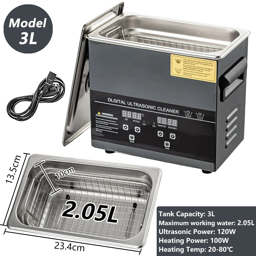 Machine de nettoyage ultrasonique numérique