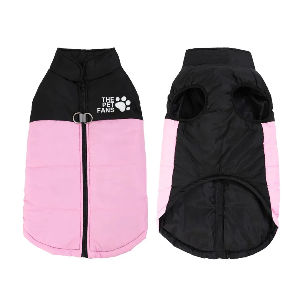 Veste d'hiver pour gros chien