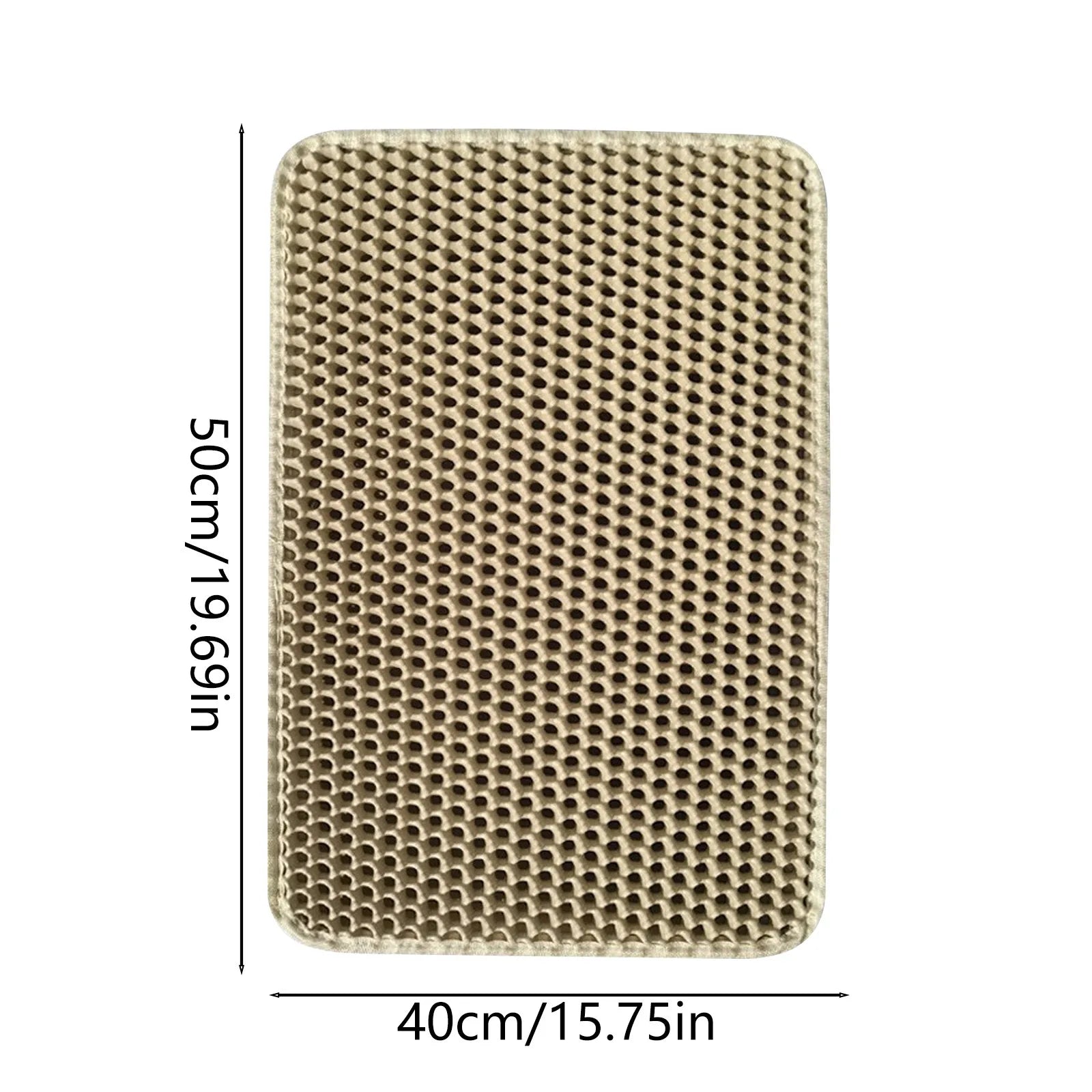 Tapis de litière pour chat