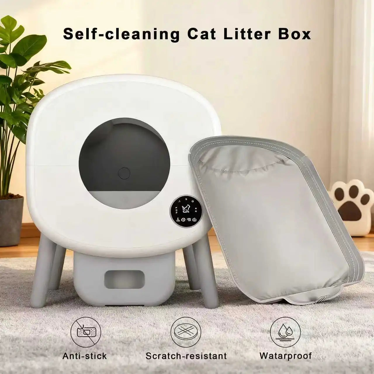 Litière Automatique Chat Premium – PawFrance Accessoires