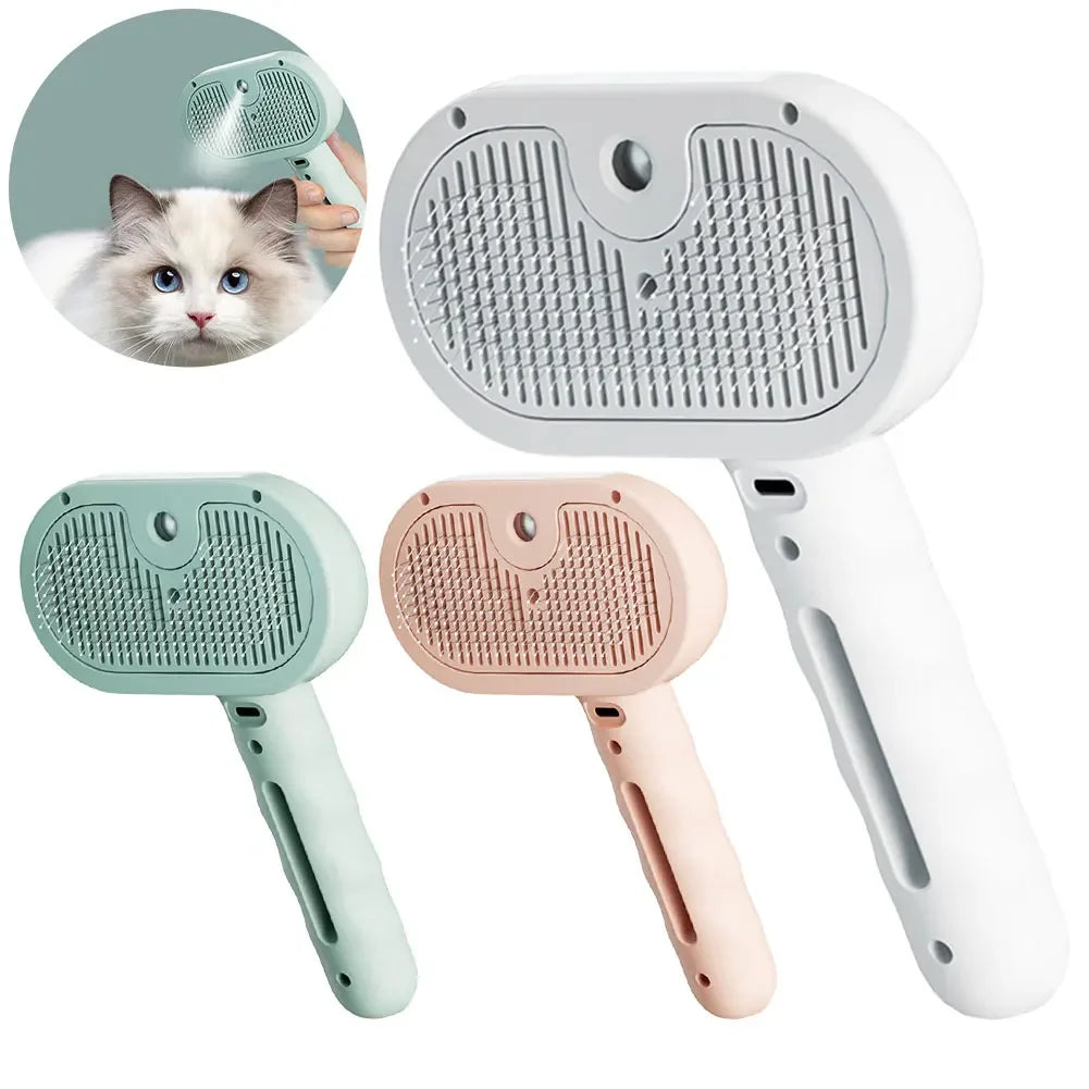 Brosse vapeur 3 en 1 pour chats