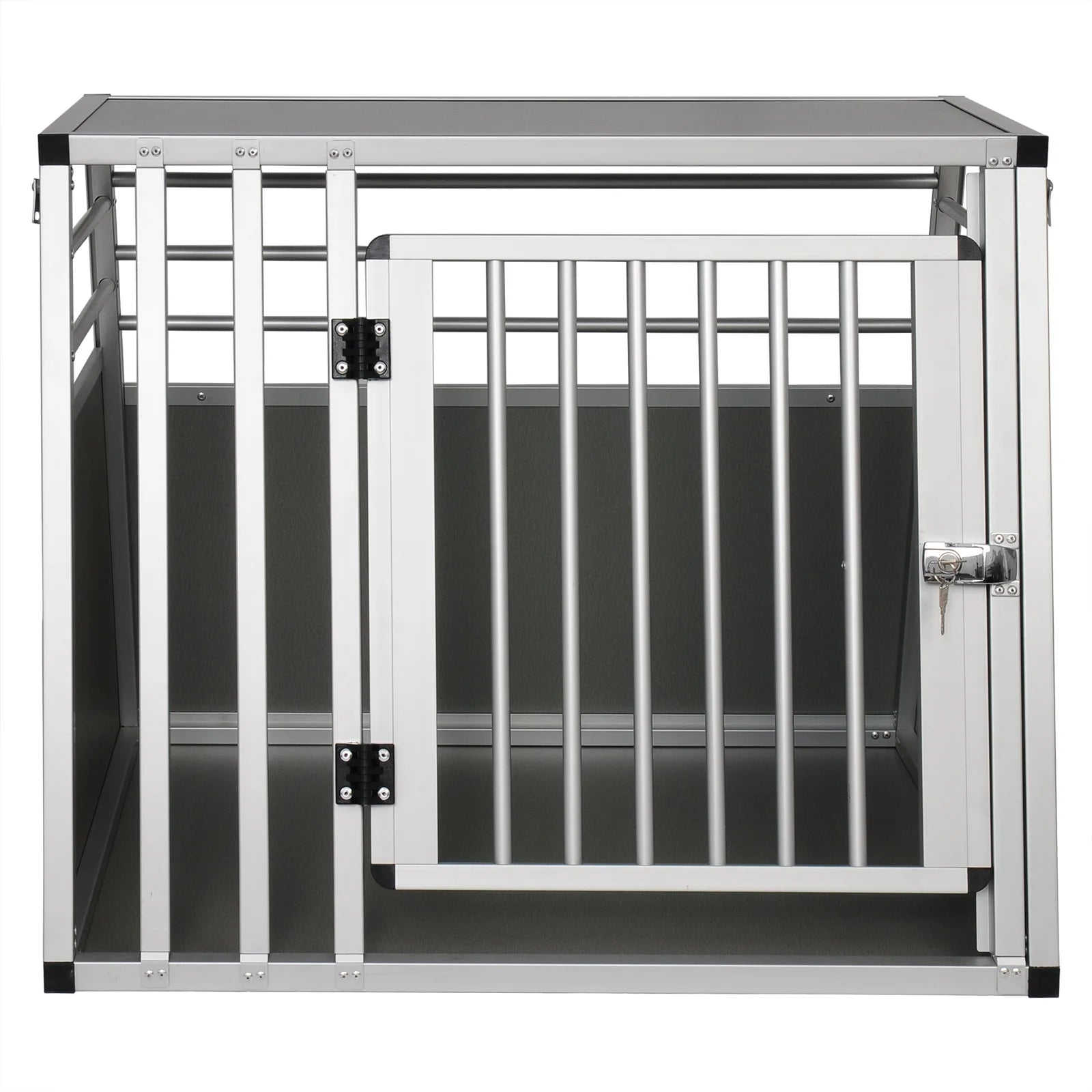 Cage de transport en aluminium pour chiens
