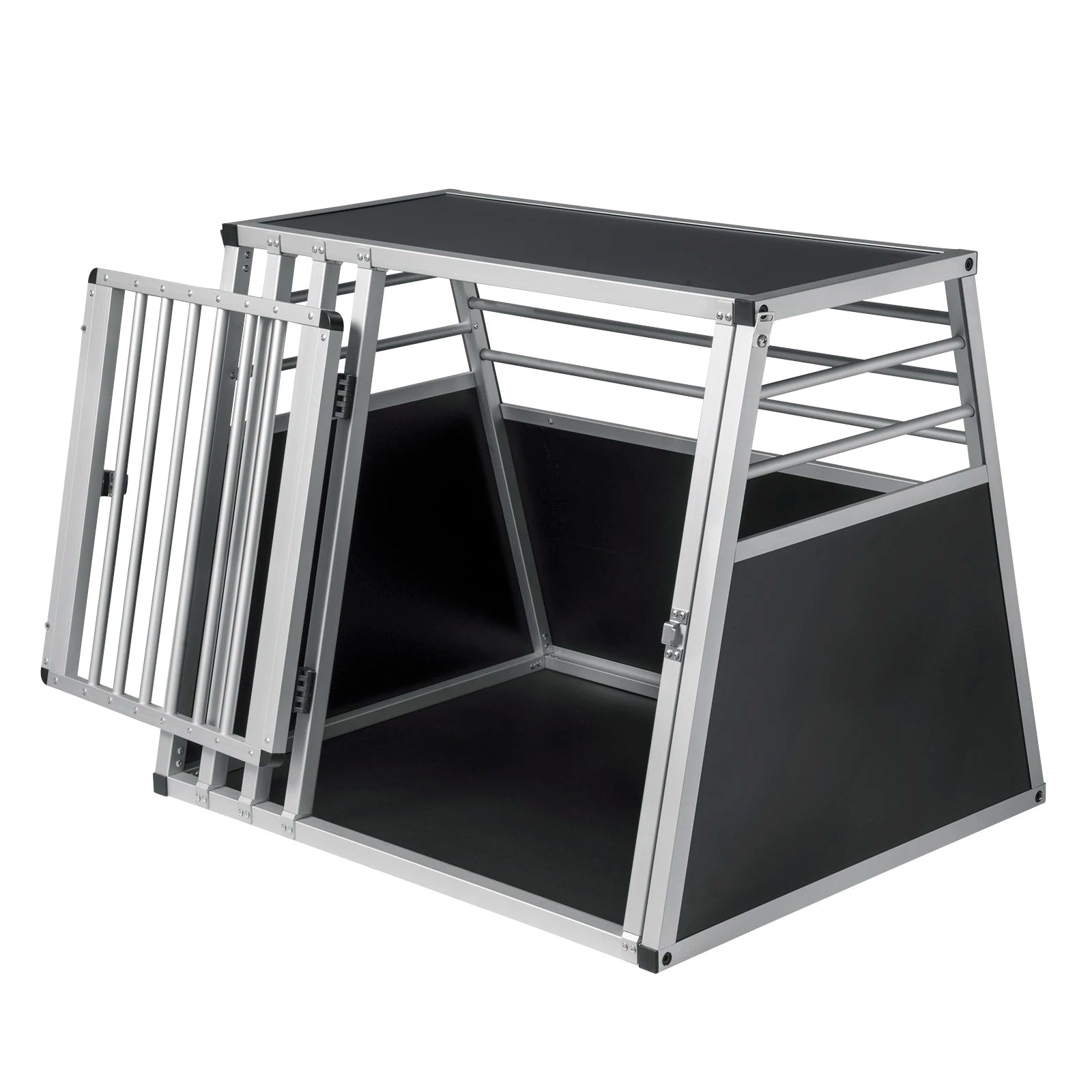 Cage de transport en aluminium pour chiens